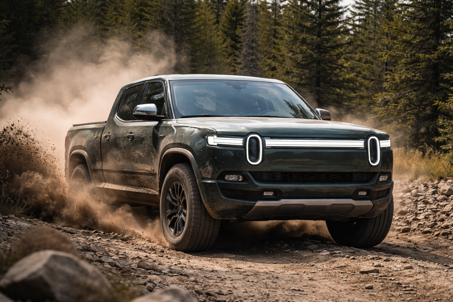Rivian stock sinks as dilution fears take center stage